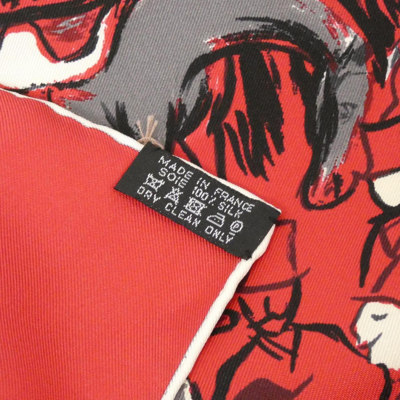 HERMES PADDOCK Carre 001228S Scarf