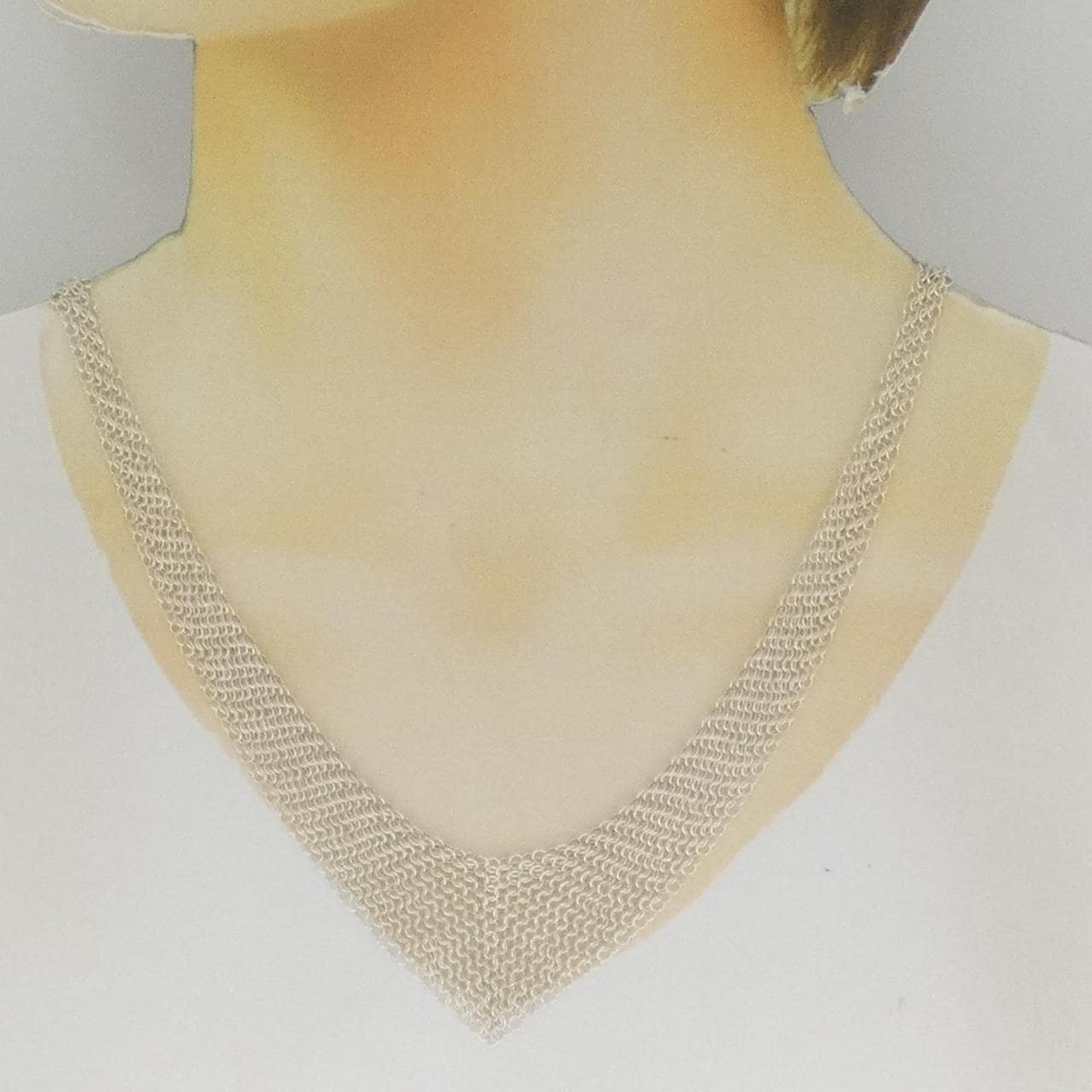 TIFFANY mesh necklace