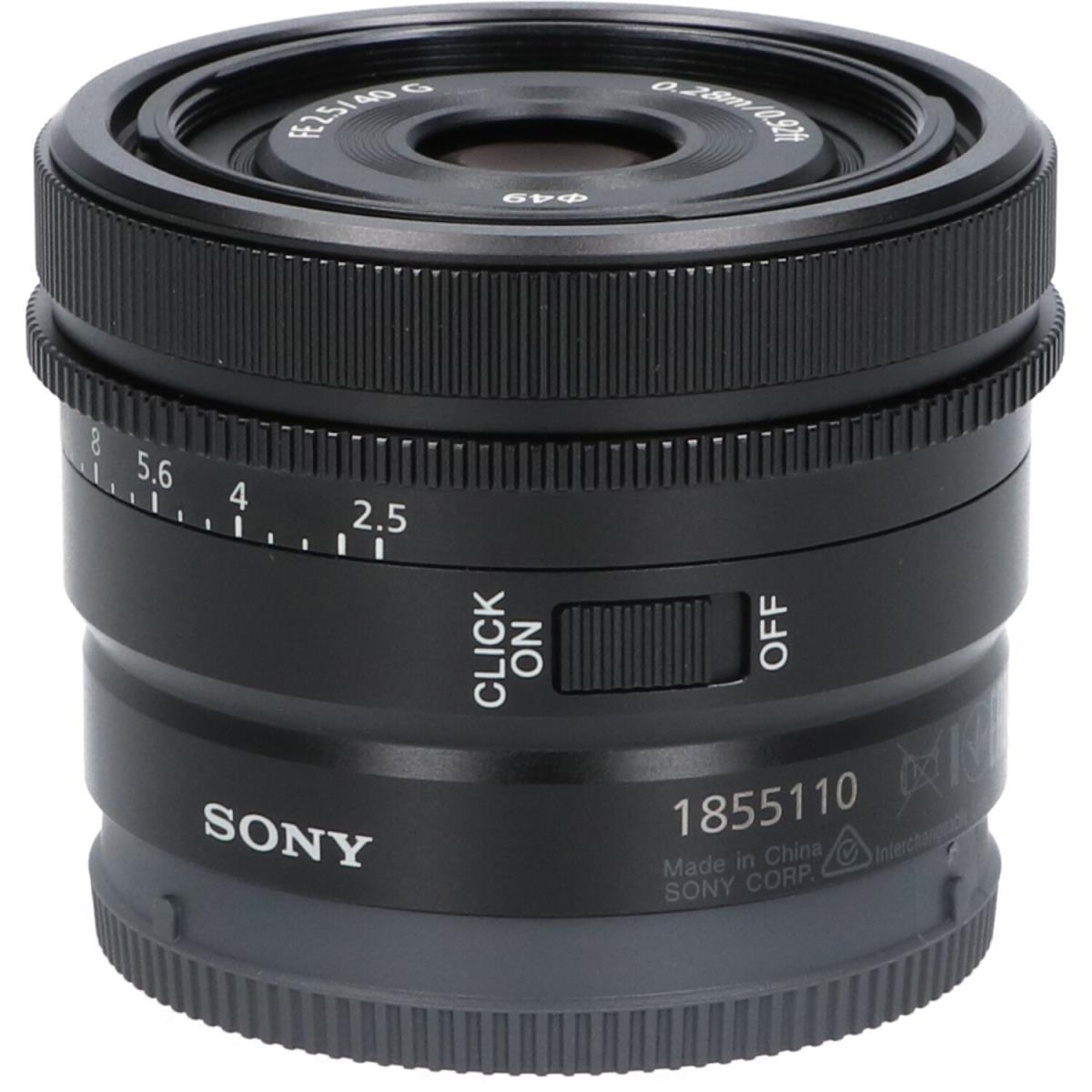 SONY FE40mm F2.5G (SEL40F25G)