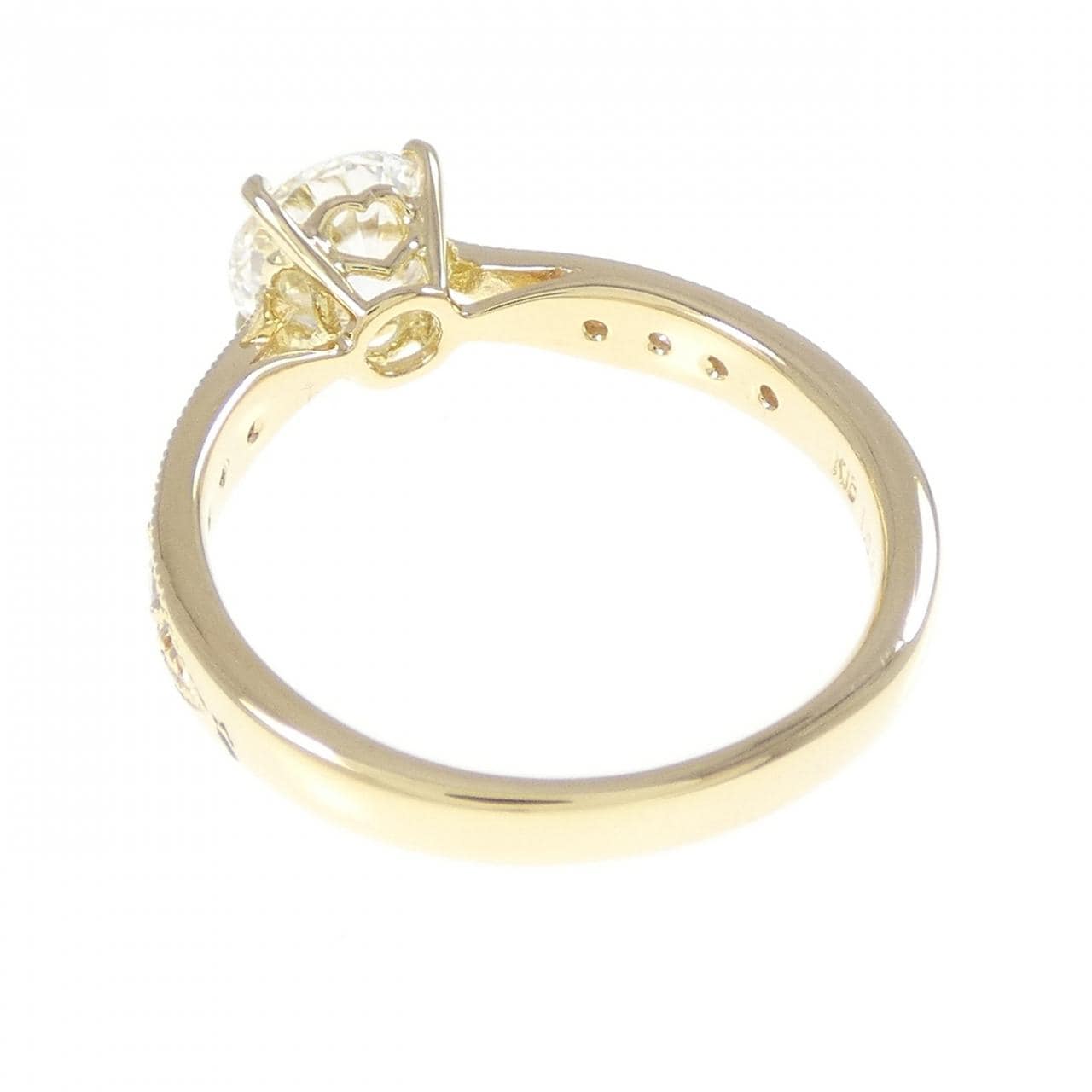 【リメイク】K18YG ダイヤモンド リング 1.020CT H SI2 EXT H＆C