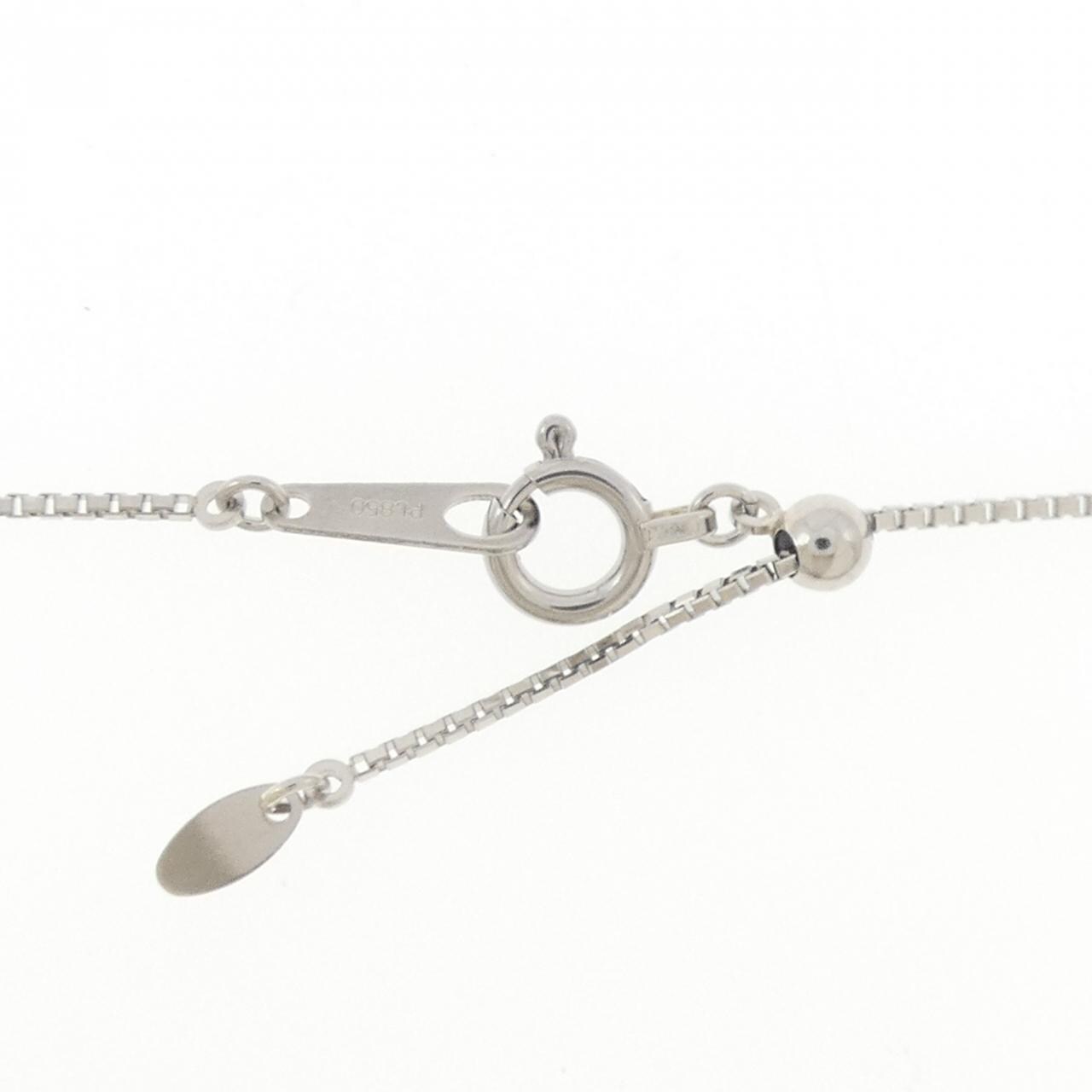 PT900/PT850 エメラルド ネックレス 2.88CT