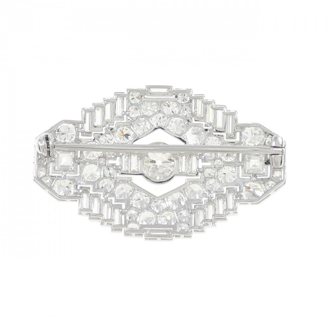 Cartier钻石胸针