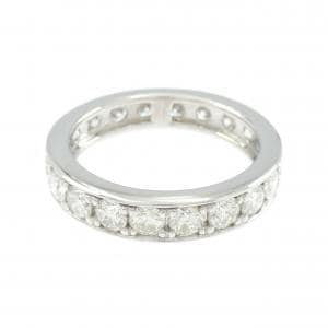 PT950 フルエタニティ ダイヤモンド リング 2.00CT