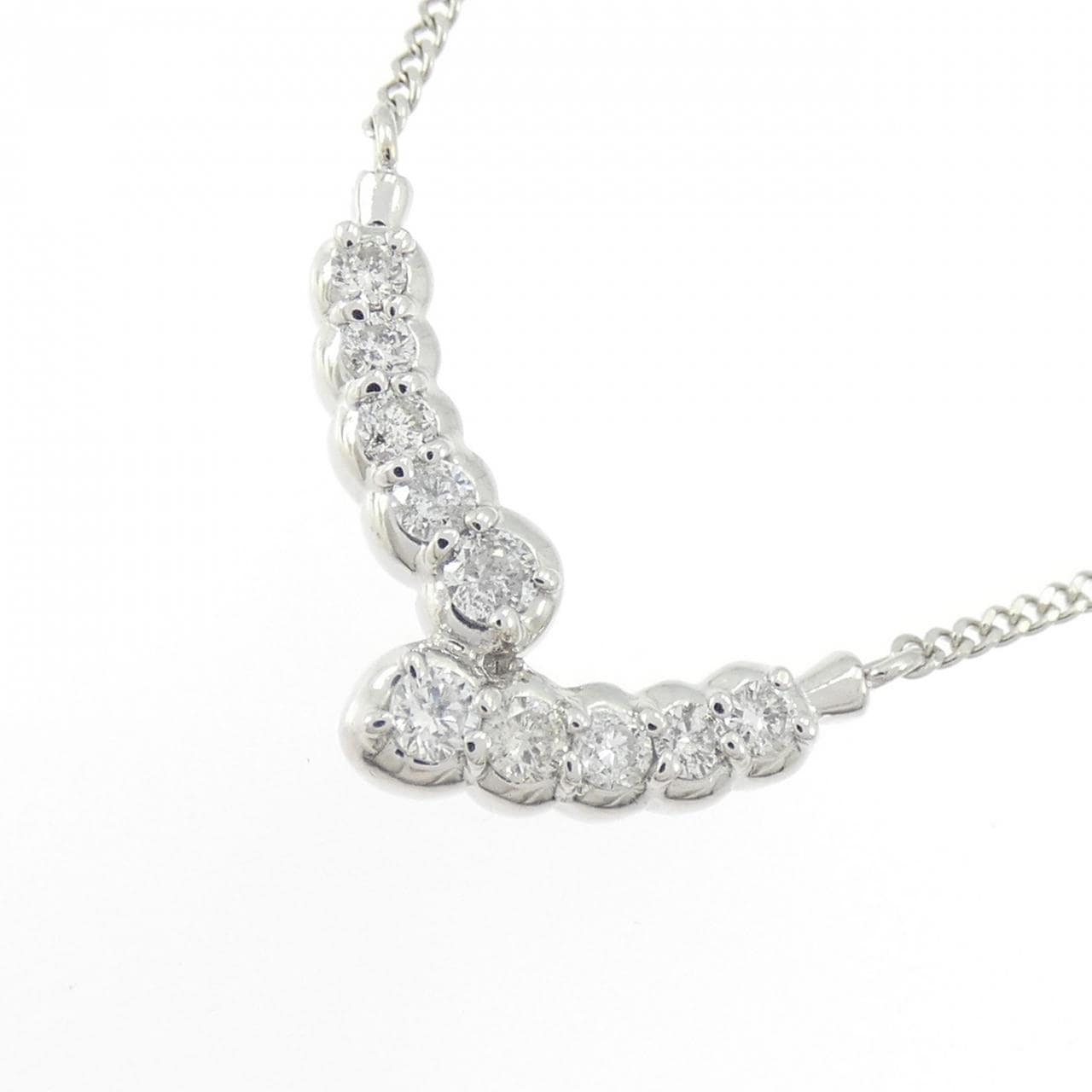 PT900/PT850 ダイヤモンド ネックレス 0.25CT