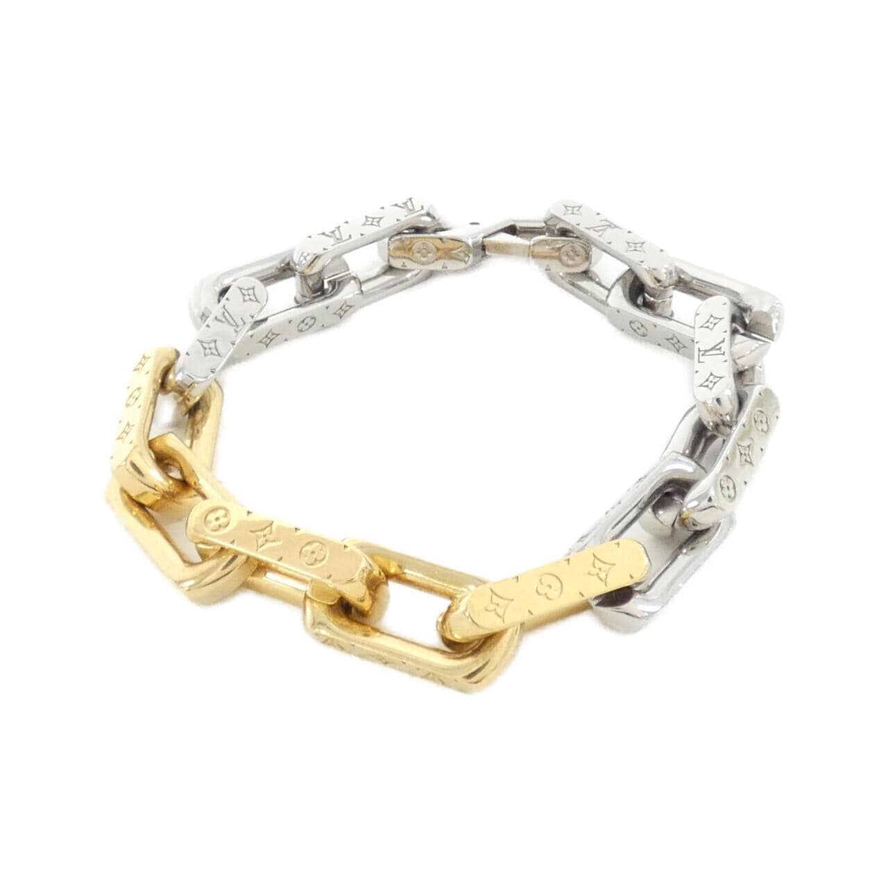 LOUIS VUITTON Bracelet Monogram Chain M1555M Bracelet