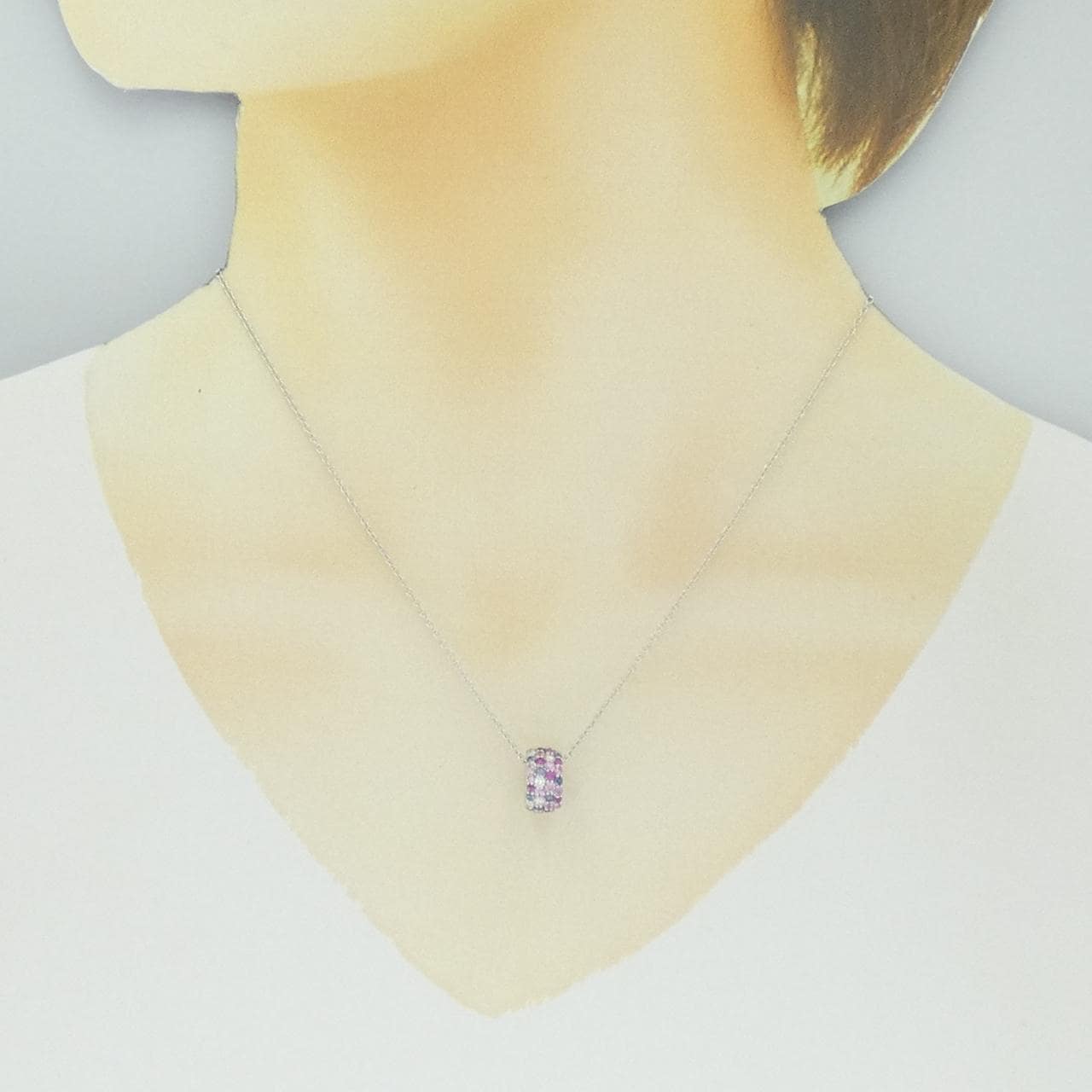 ポンテヴェキオ ロトンド ネックレス 0.73CT
