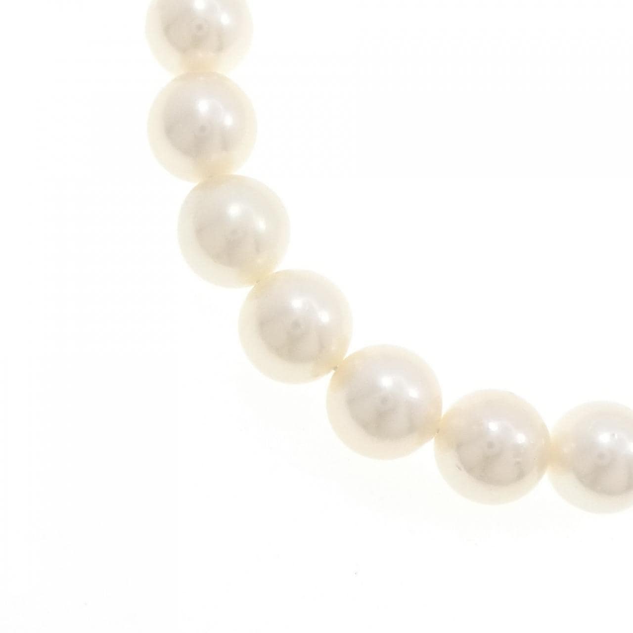 シルバークラスプ アコヤパール ネックレス 8.5-9mm