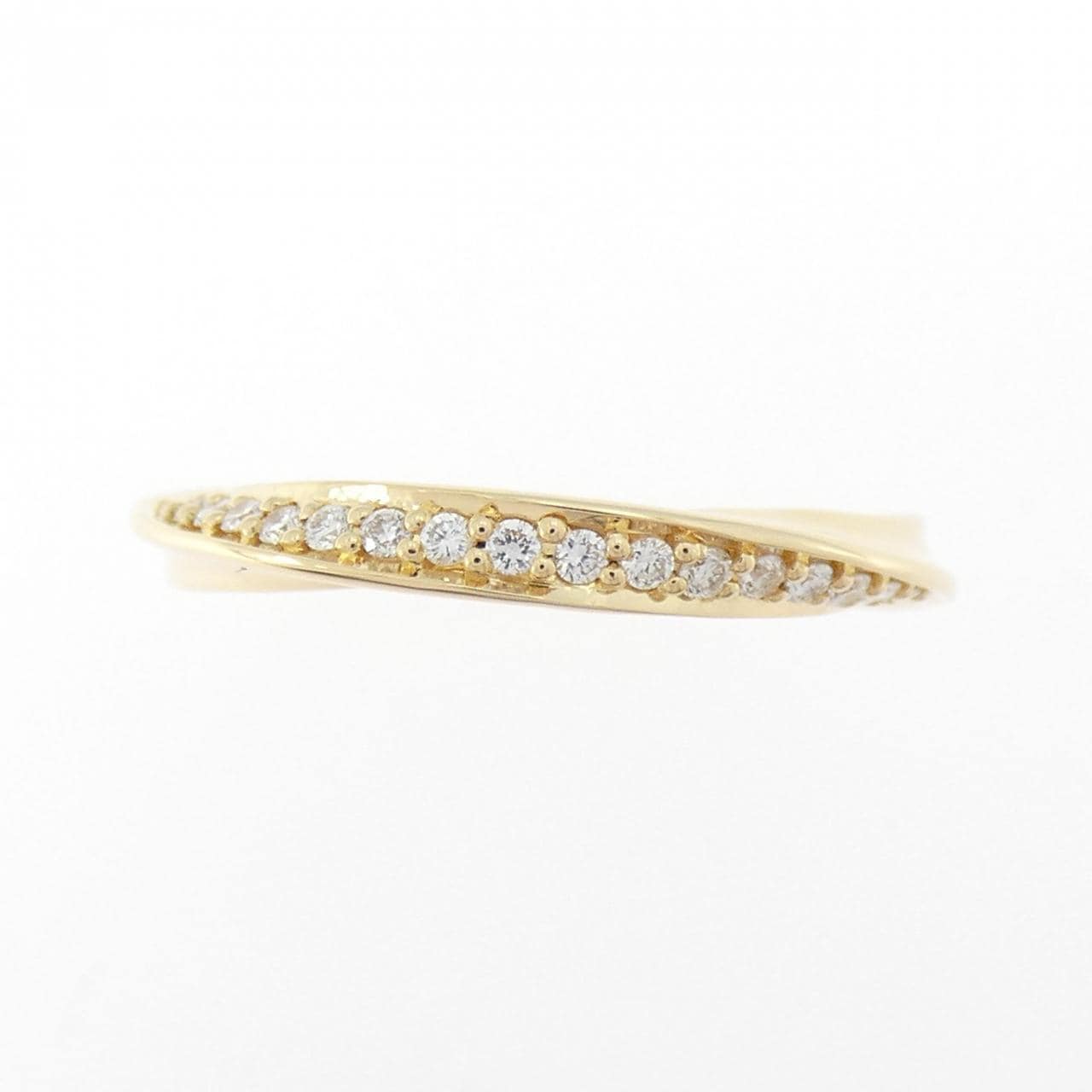 K18YG ダイヤモンド リング 0.16CT