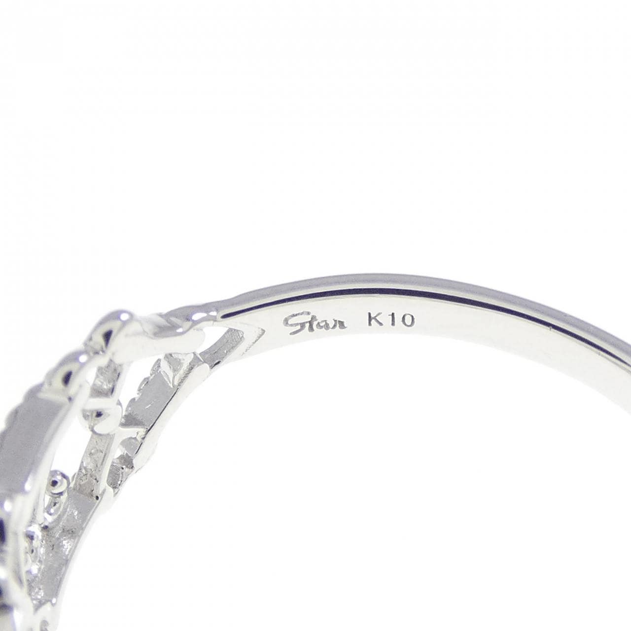 スタージュエリー ハート ダイヤモンド リング 0.01CT