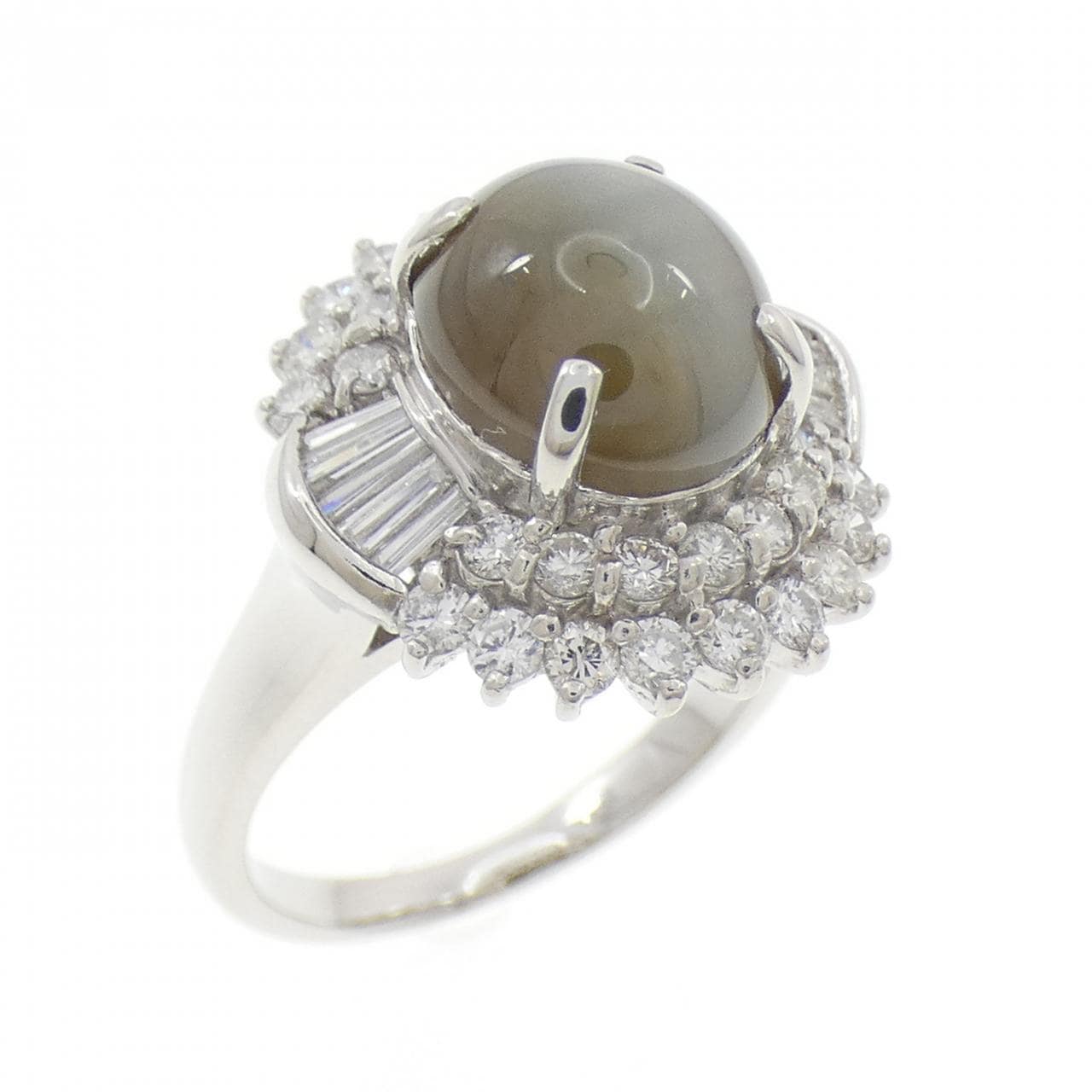 PT850 クリソベリルキャッツ リング 5.76CT