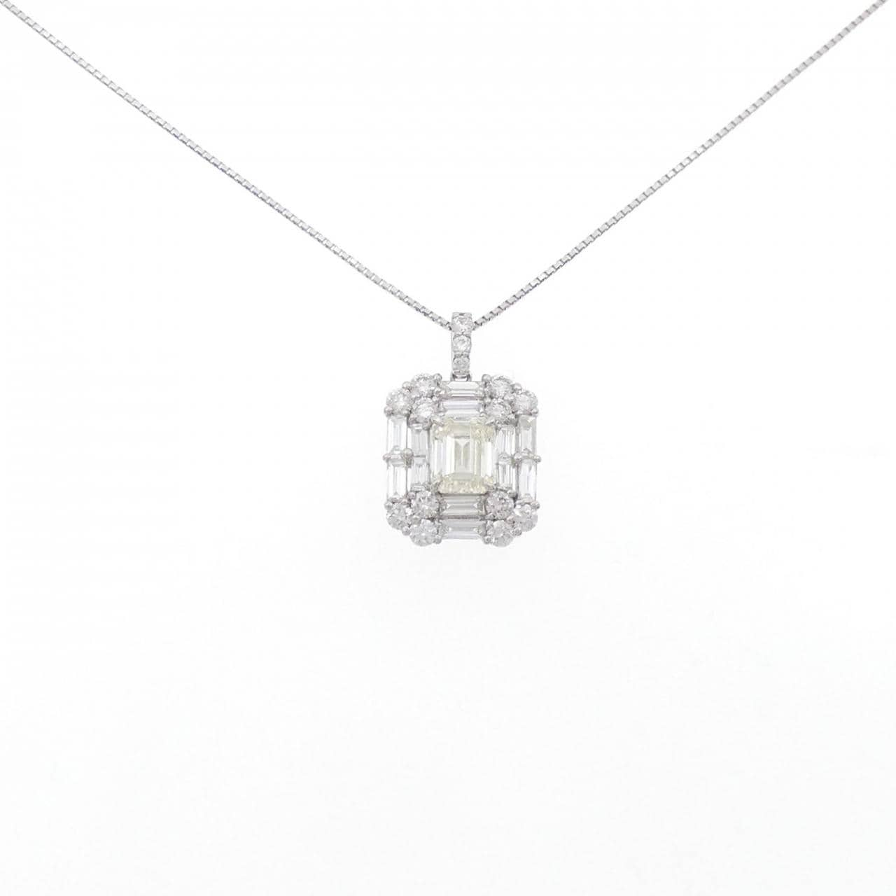 PT ダイヤモンド ネックレス 1.011CT