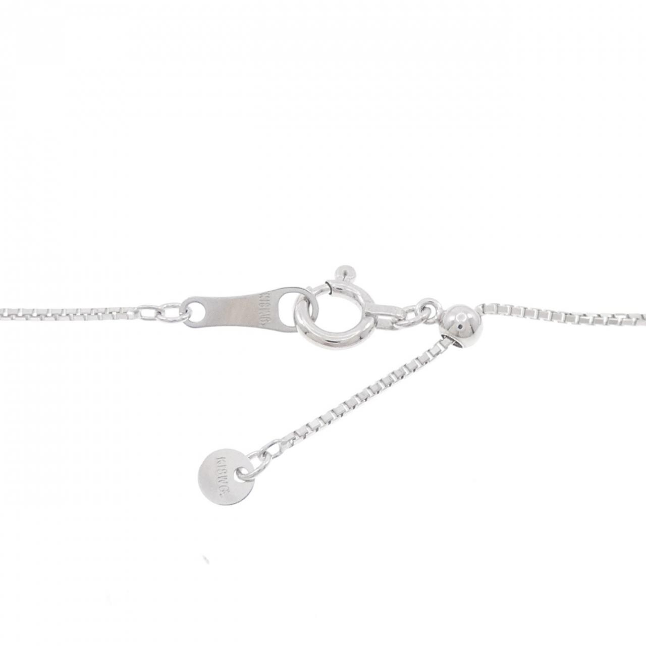 K18WG タンザナイト ネックレス 1.00CT