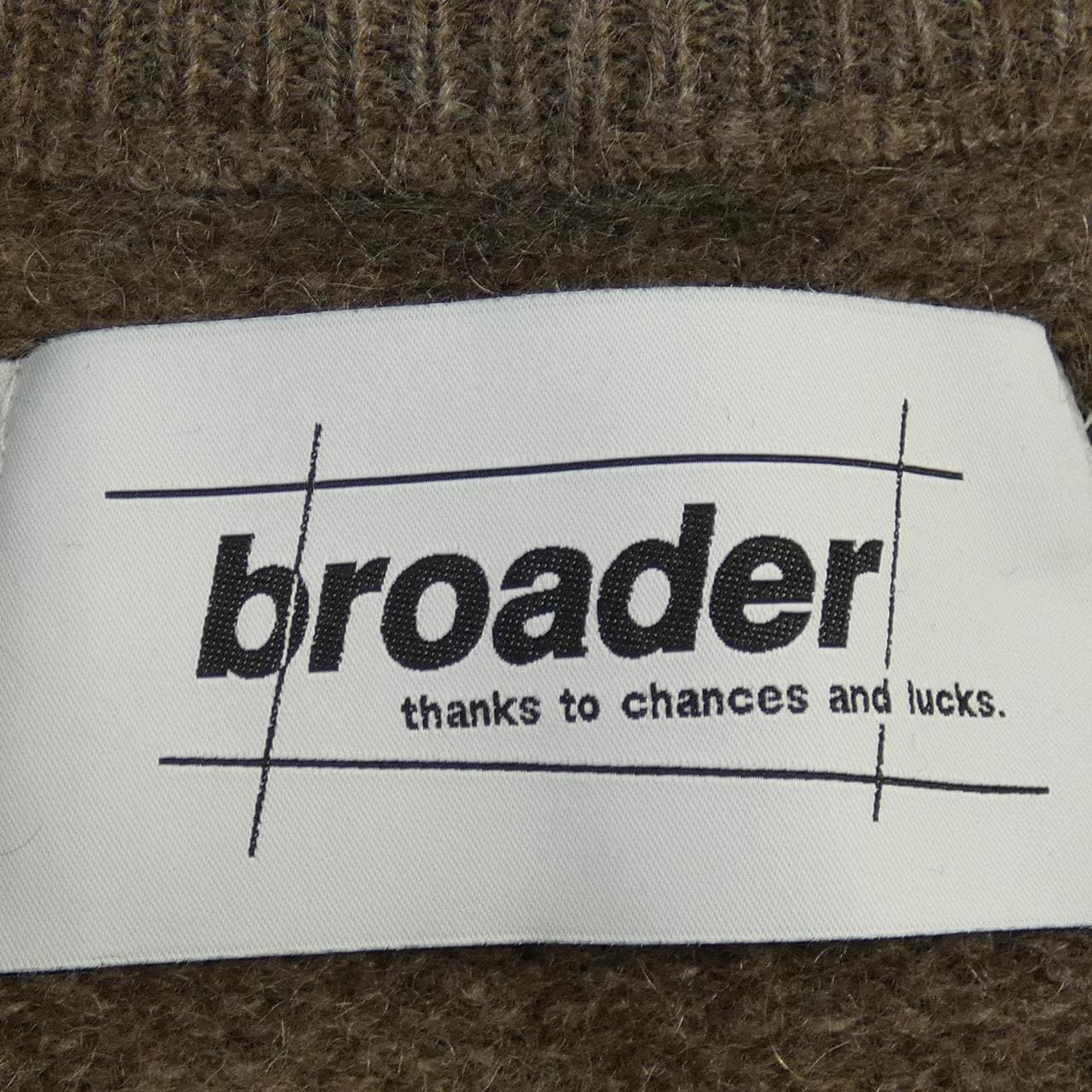 BROADER ニット