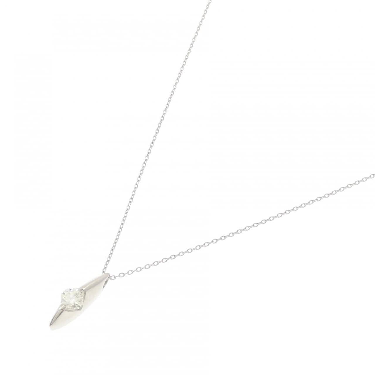 PT950/PT850 ダイヤモンド ネックレス 0.330CT