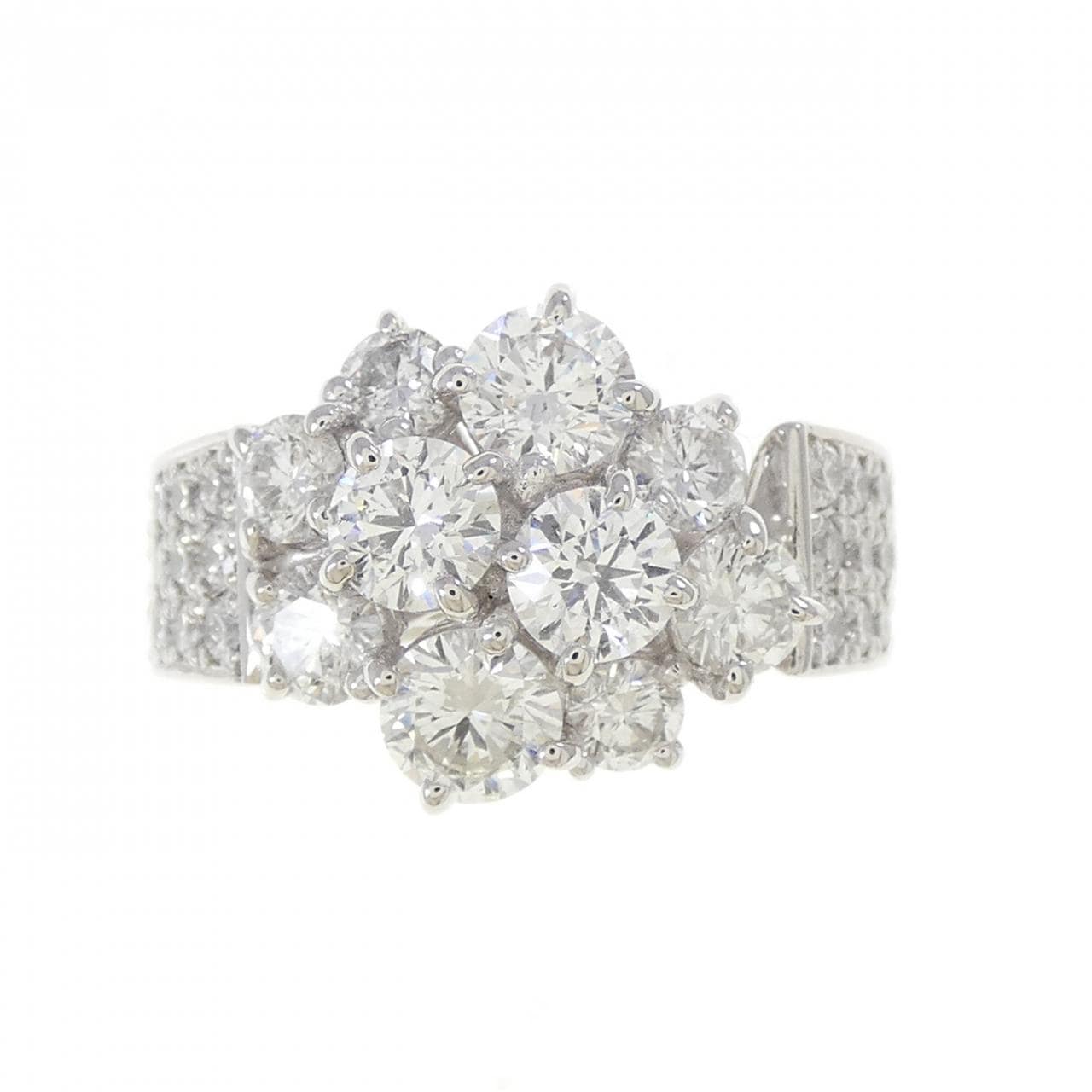 PT900 ダイヤモンド リング 2.16CT