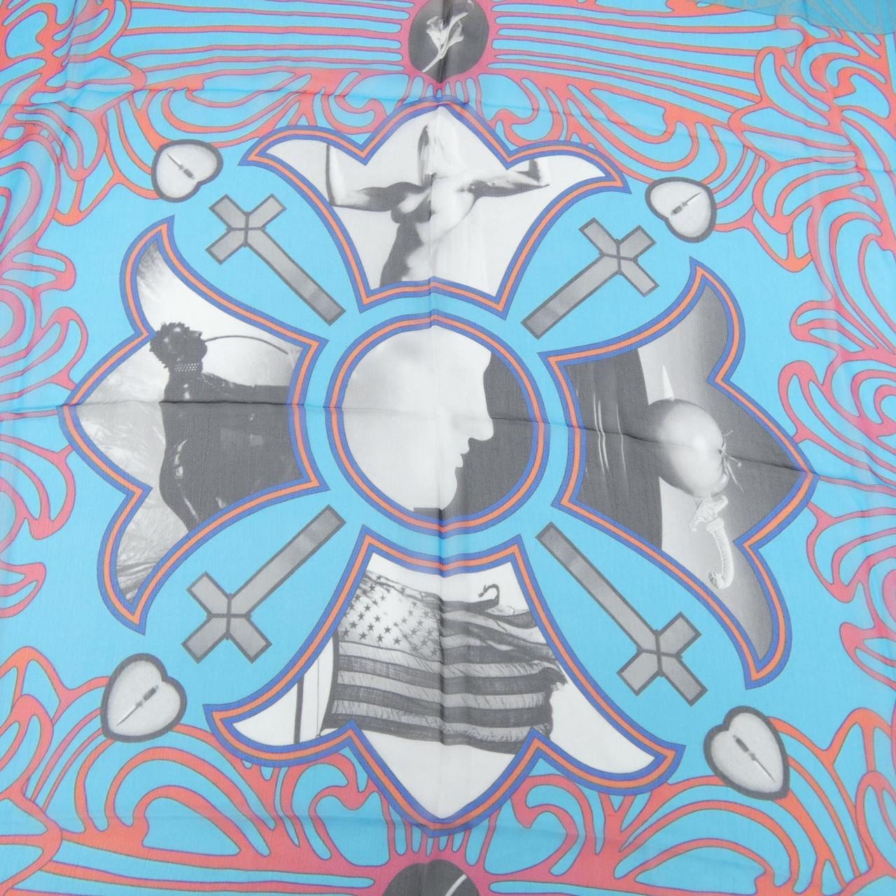 クロムハーツ CHROME HEARTS MAPPLETHORPE CH PLUS 315211973******002 SCARF