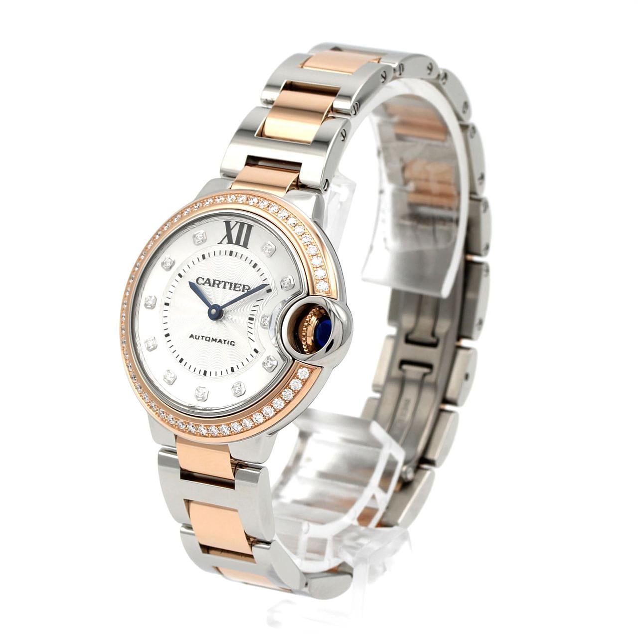 カルティエ バロンブルー PGコンビ/D･11P W3BB0023 SSxPG 自動巻