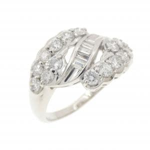 PT900 ダイヤモンド リング 1.00CT