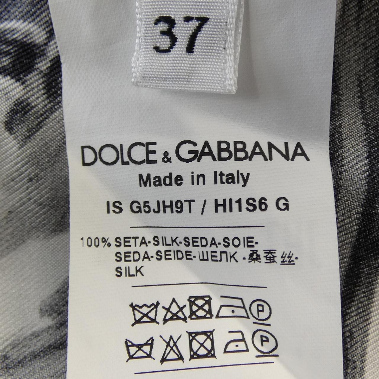 ドルチェアンドガッバーナ DOLCE&GABBANA S／Sシャツ