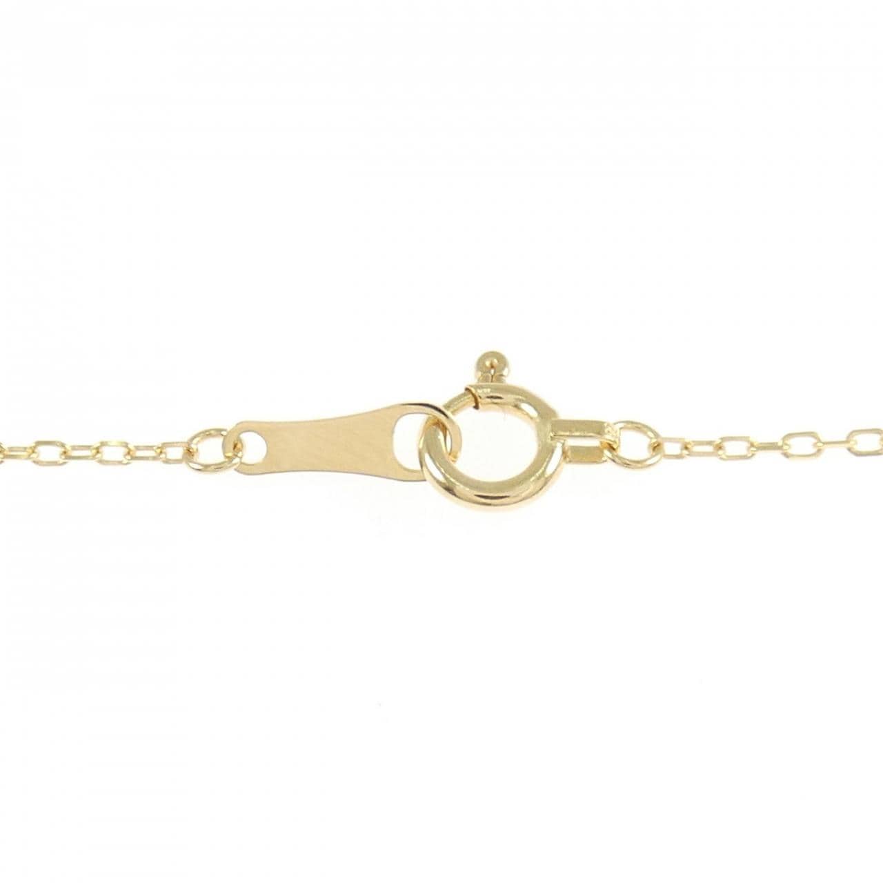K18YG ダイヤモンド ネックレス 0.13CT