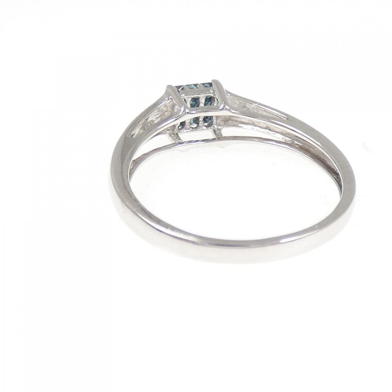 K18WG ダイヤモンド リング 0.14CT