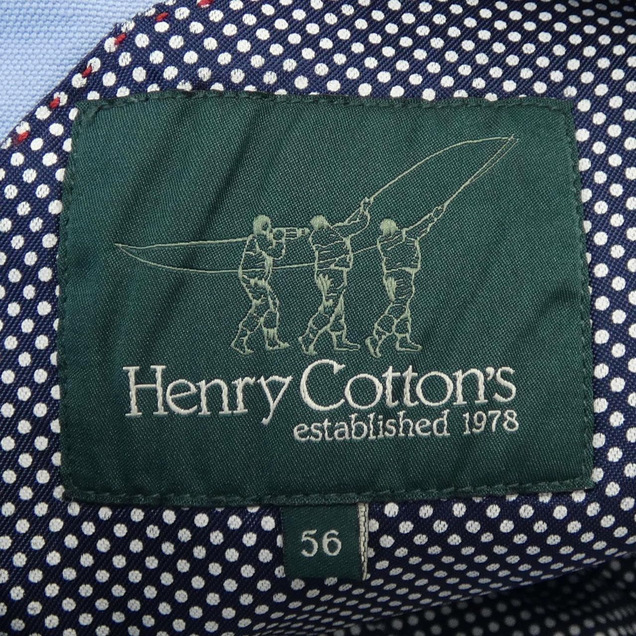 ヘンリーコットンズ Henry Cottons テーラードジャケット