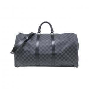 ルイヴィトン ダミエ グラフィット キーポル バンドリエール 55cm N41413 ボストンバッグ