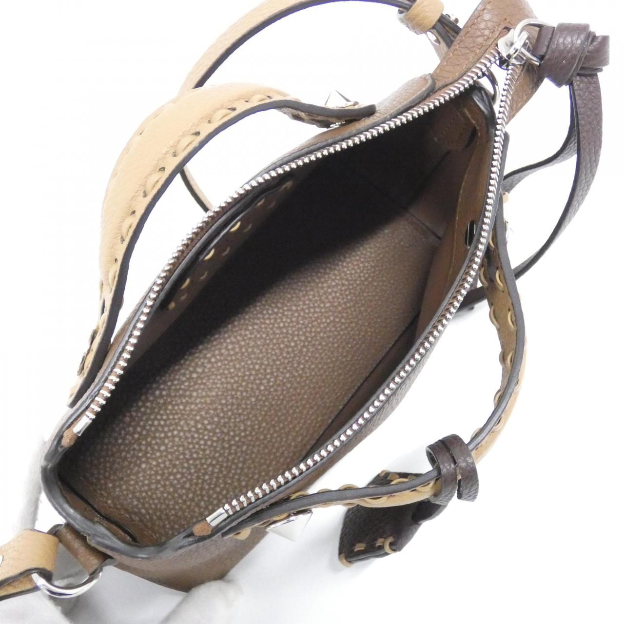 フェンディ SELLERIA ミニ バイ ザ ウェイ 8BS098 AV1J ショルダーバッグ