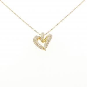 K18YG ダイヤモンド ネックレス 0.60CT