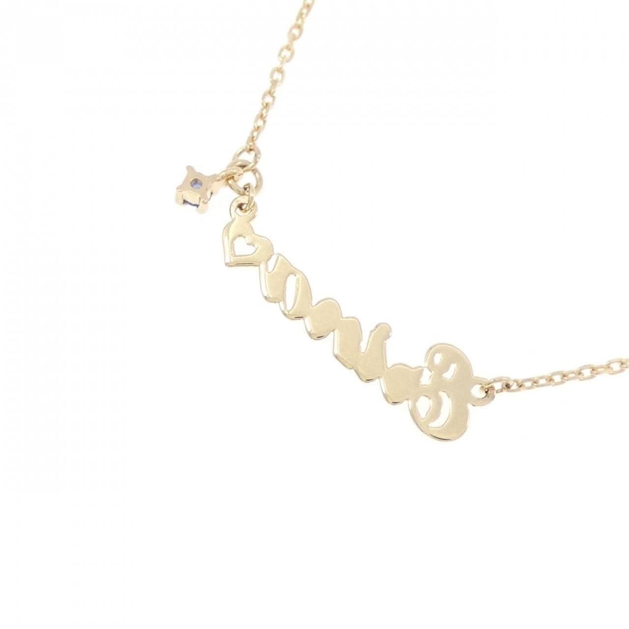 4゜C サファイヤ ネックレス