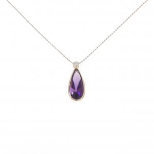 K18YG アメジスト ネックレス