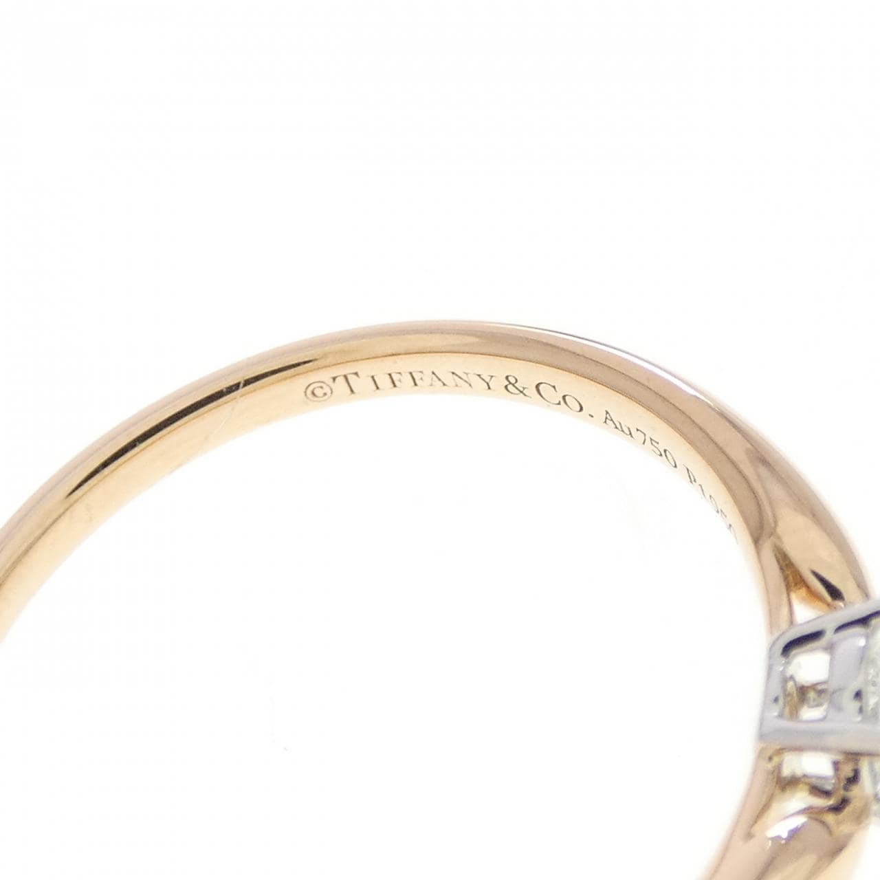 ティファニー ハーモニー リング 0.27CT H VS1 3EXT