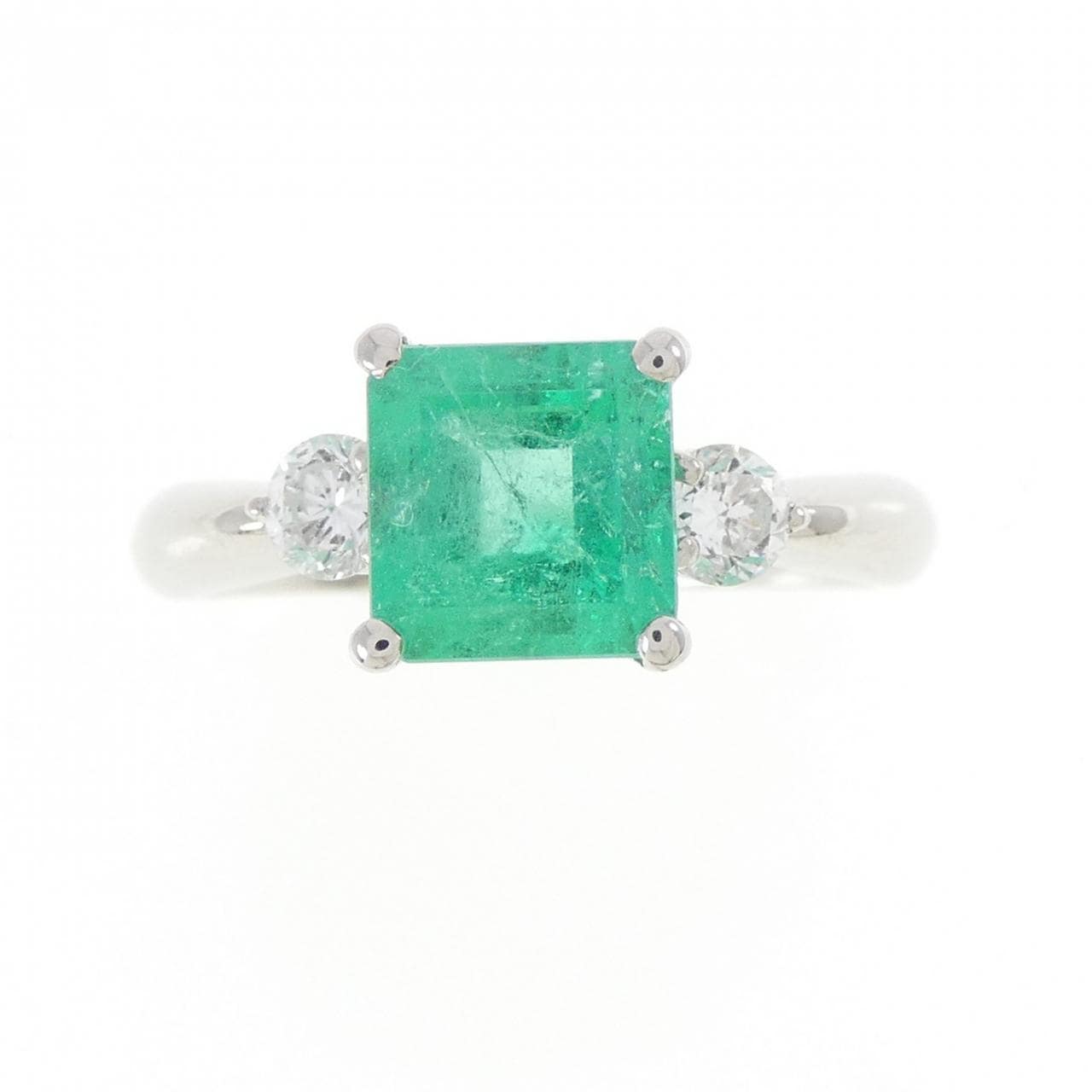 PT1000 エメラルド リング 1.25CT