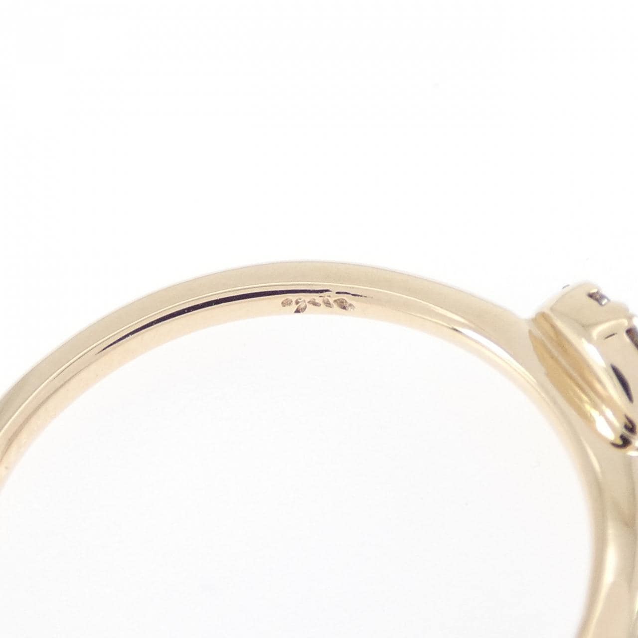 アガット ダイヤモンド リング 0.09CT