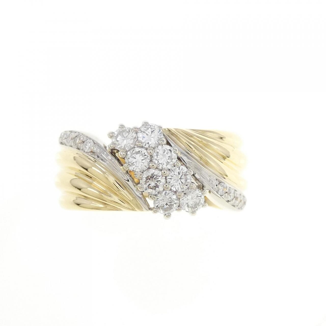 コメ兵｜K18YG/K18WG ダイヤモンド リング 0.58CT｜ジュエリー｜リング