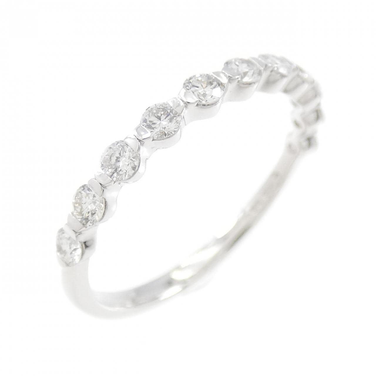 K18WG ダイヤモンド リング 0.33CT