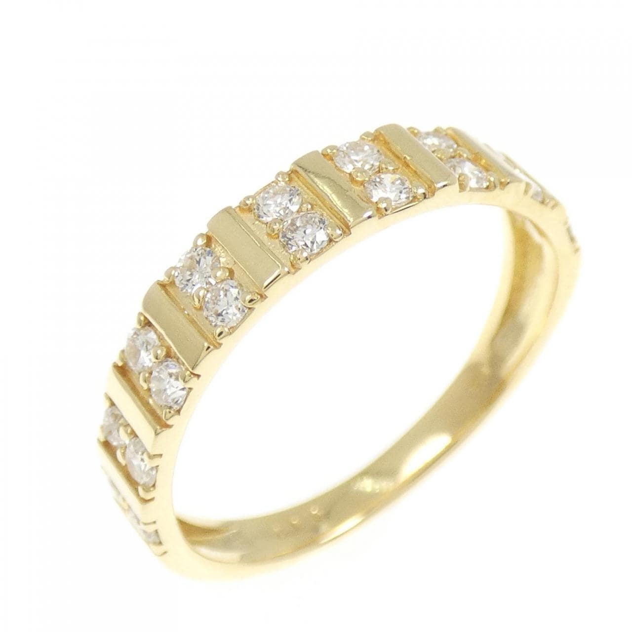 K18YG ダイヤモンド リング 0.32CT