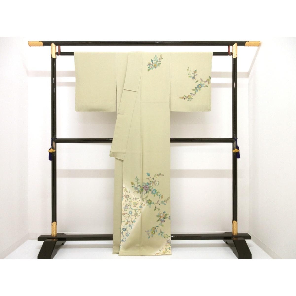 【未使用品】訪問着　友禅金彩加工　ボカシ染