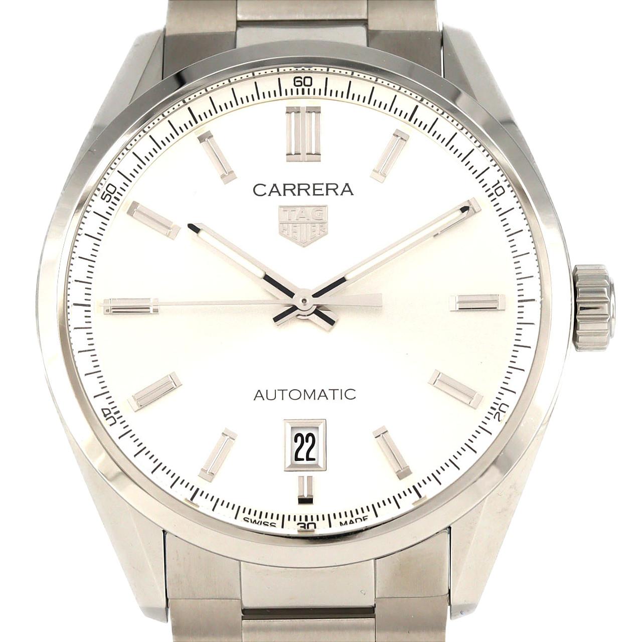 【新品】タグ･ホイヤー カレラ･キャリバー5デイト WBN2111.BA0639 SS 自動巻