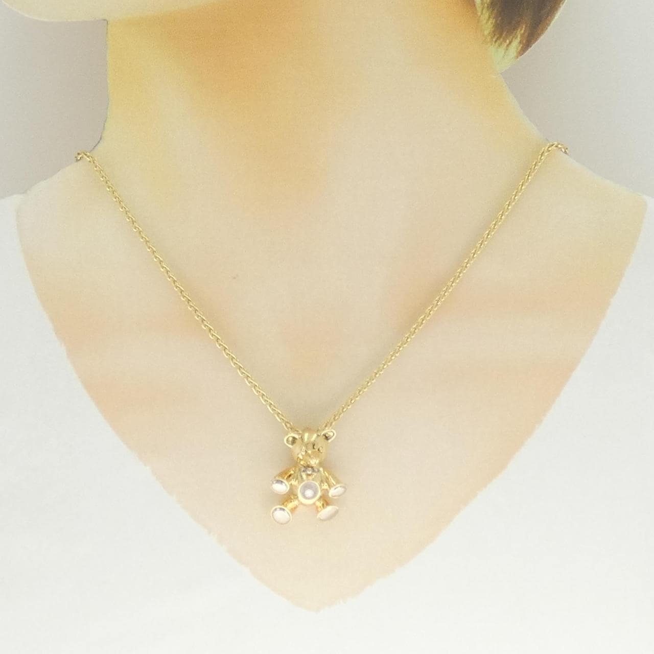 ショパール ベア ダイヤモンド ネックレス