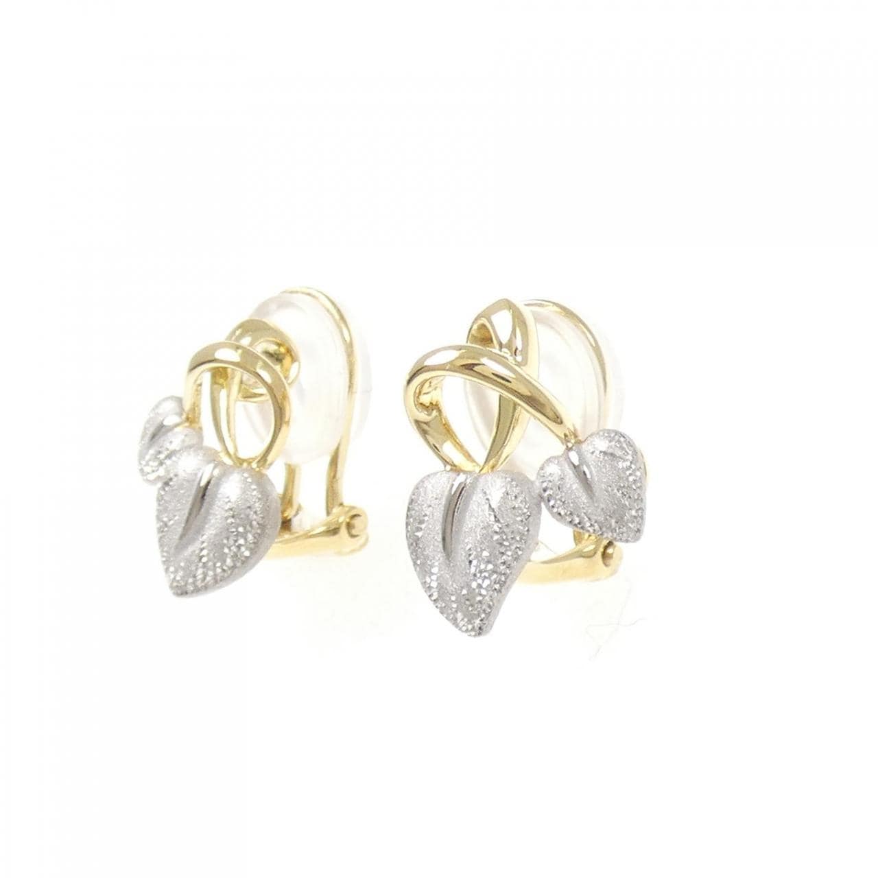 マツイ  ヒサコ K18YG/PT900 イヤリング