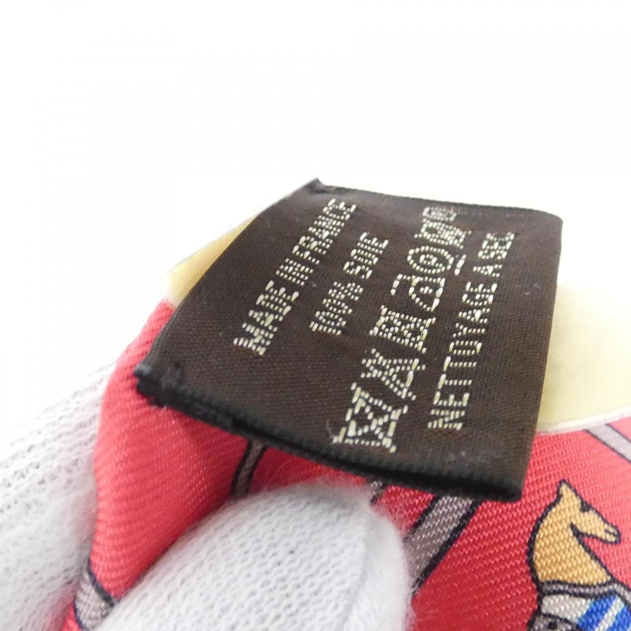 【未使用品】エルメス COUVERTURES ET TENUES ツイリー 061356S スカーフ