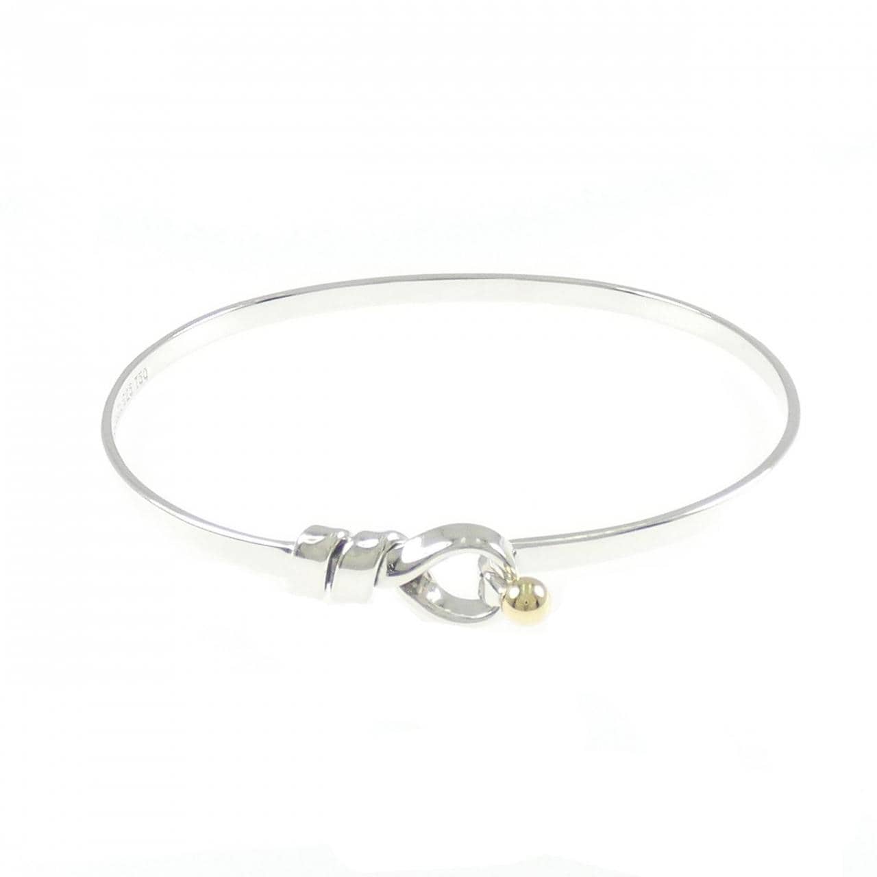 【ヴィンテージ】ティファニー フック&アイ バングル