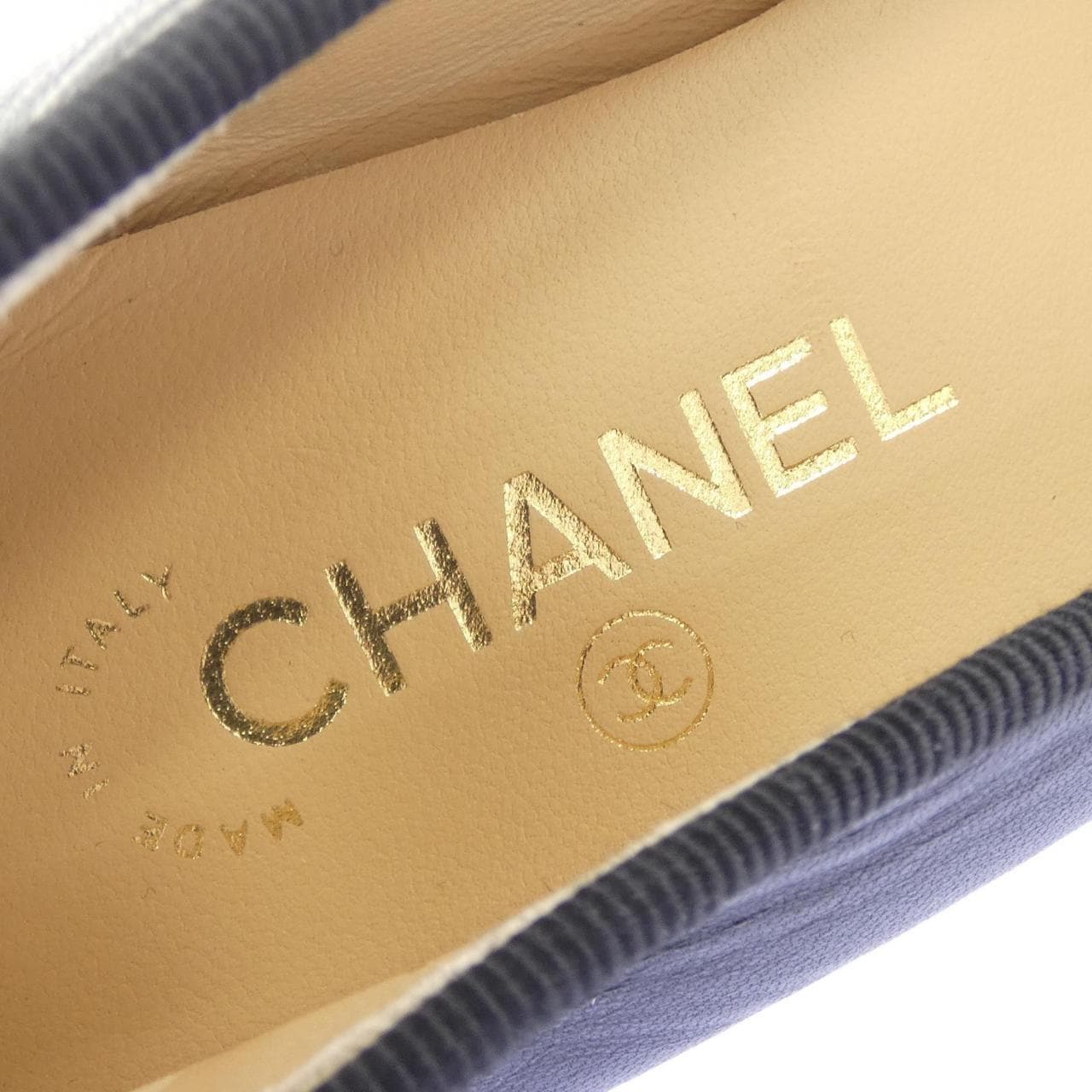 シャネル CHANEL バレリーナ G02819Y01552 フラットシューズ