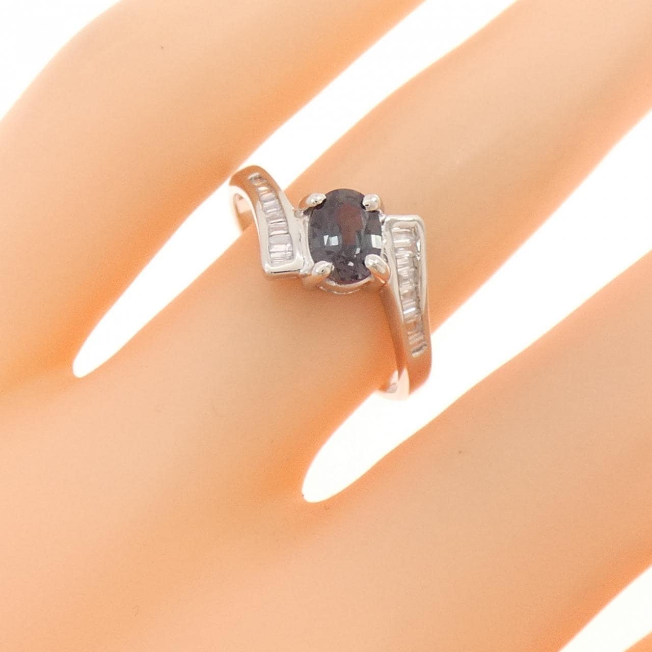 PT900 サファイヤ リング 0.652CT