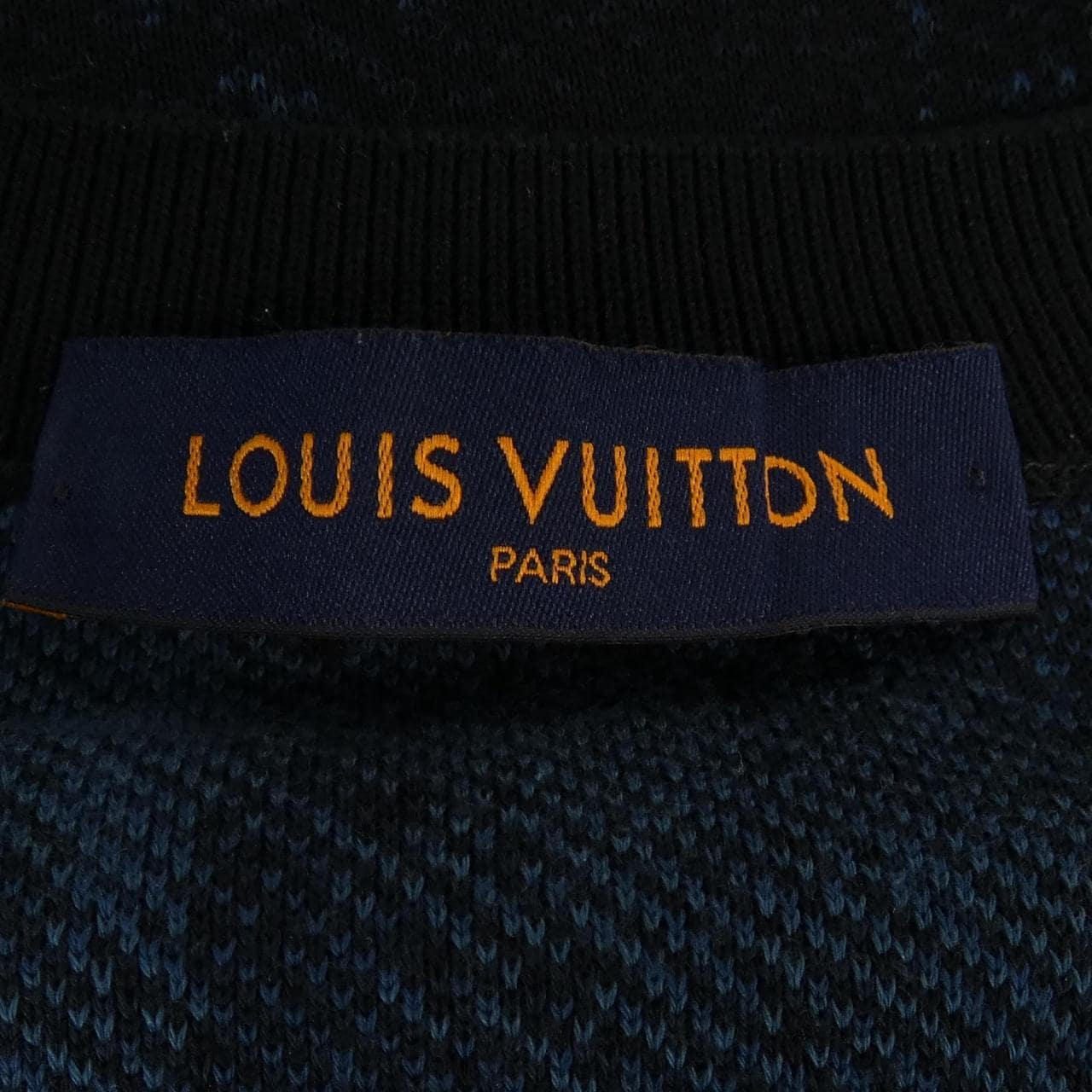 ルイヴィトン LOUIS VUITTON ダミエソルトジャカードクルーネック HLN14WET6 ニット