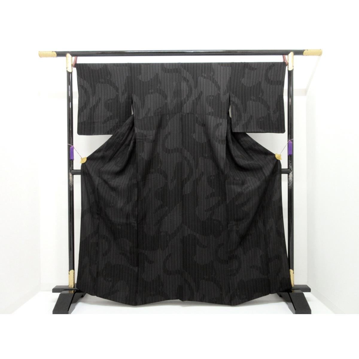 単衣　小紋　身幅Ｌ寸