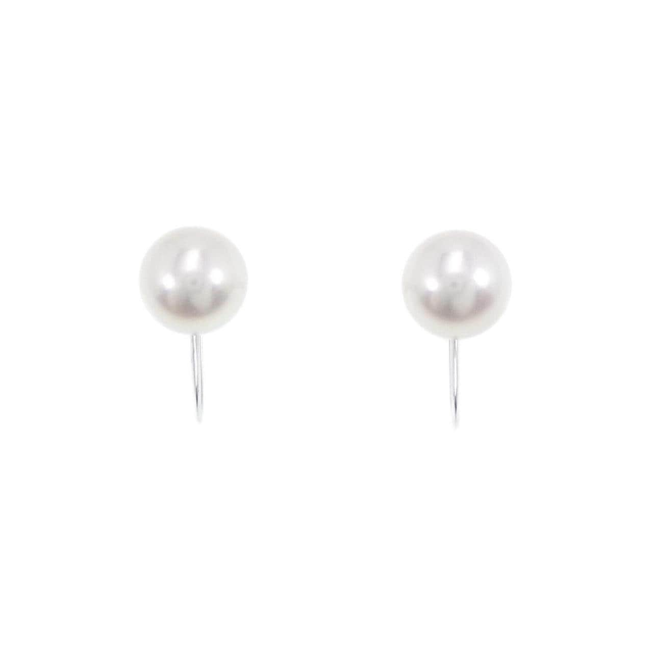 MIKIMOTO Akoya pearl earrings 8.0mm