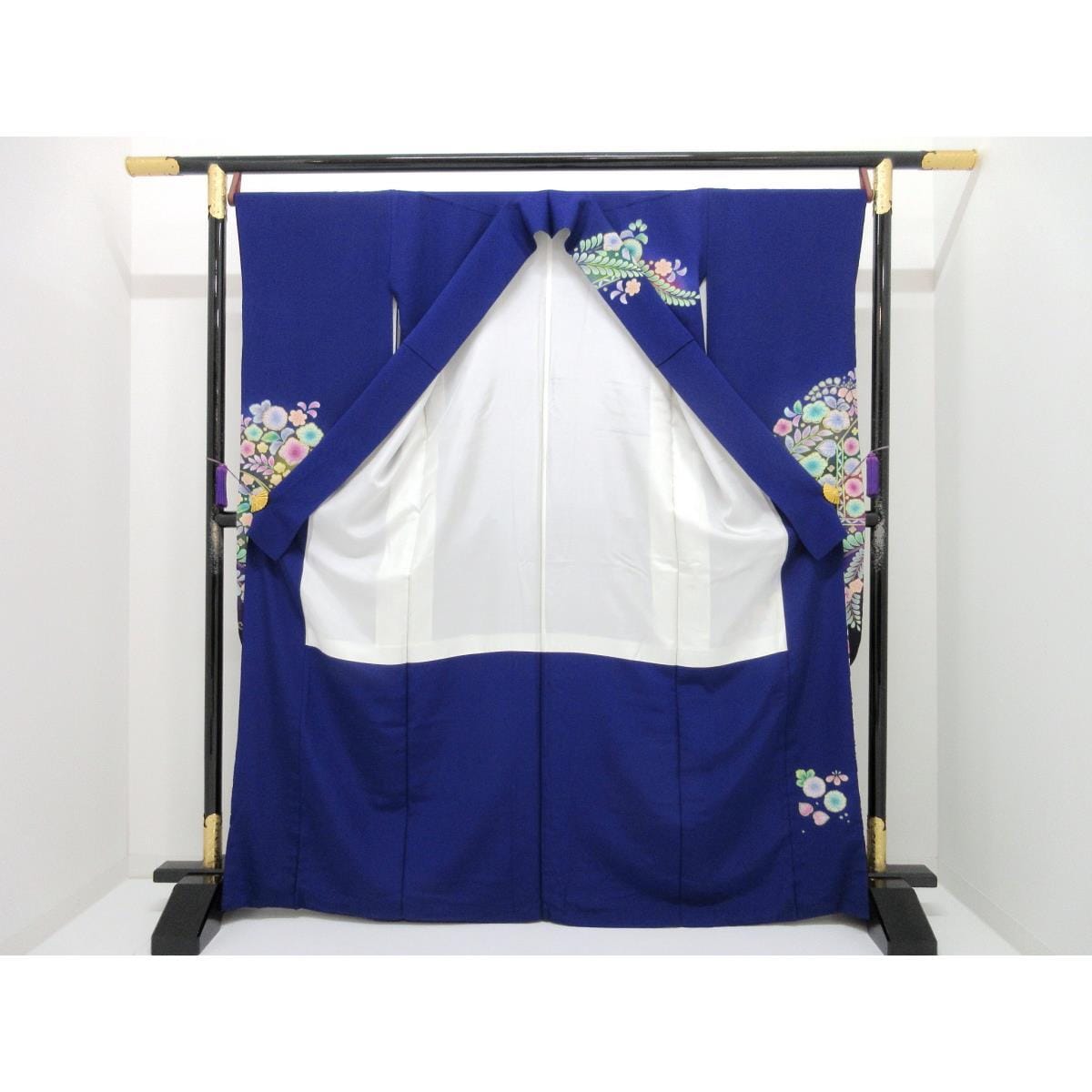 振袖　友禅加工絞り入　ボカシ染