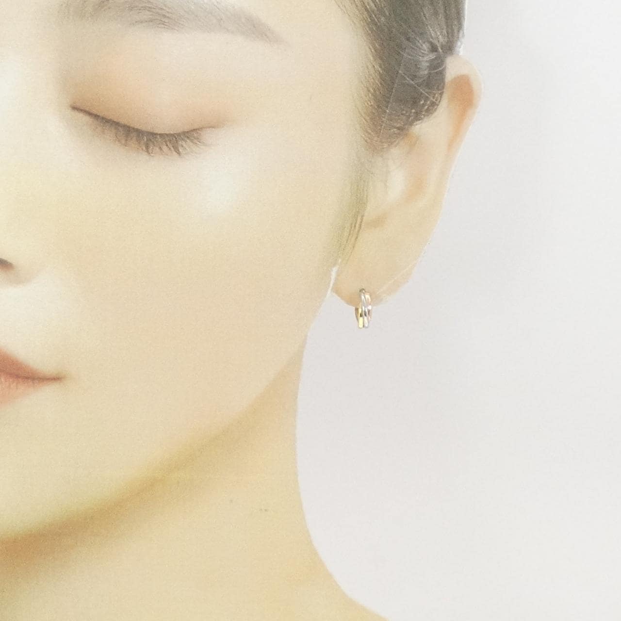 K18YG/PT900/K18PG earrings